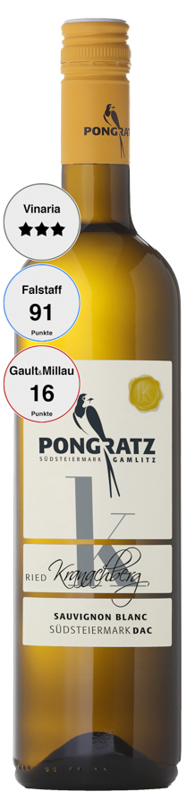 Sauvignon blanc Kranachberg 2018, 0,75 l Flasche