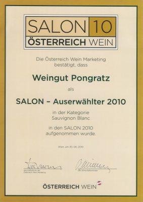 Urkunde Salon 2010